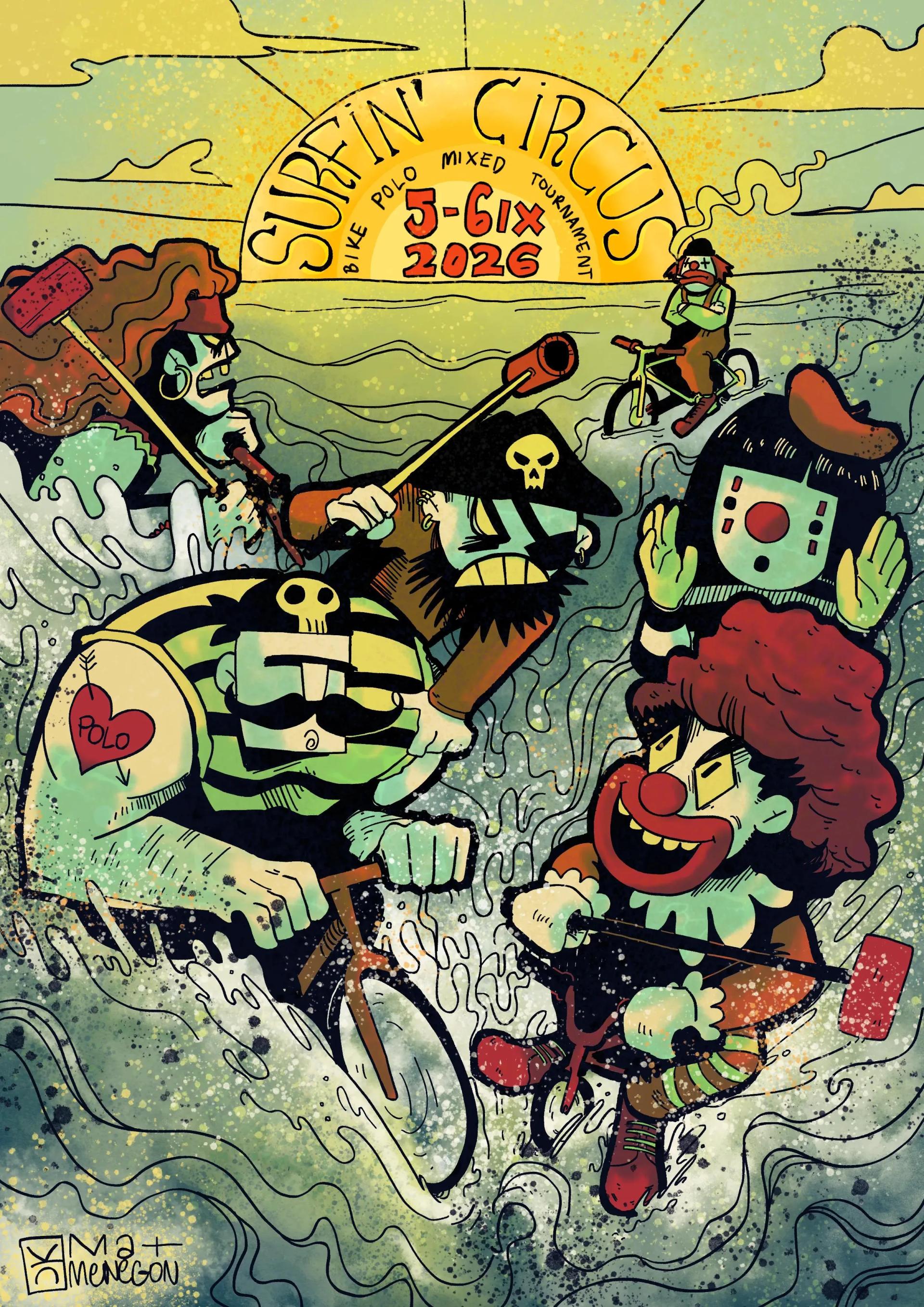 🏄‍♀️🏄‍♂️ SURFIN'CIRCUS
